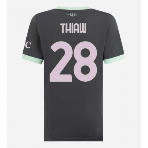 Dámy Fotbalový dres AC Milan Malick Thiaw #28 2024-25 Třetí Krátký Rukáv